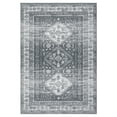 thumbnail image 3 of Washable Area Rug for Living Room, Ultra-Thin Vintage Rug Printed Carpet for Bedroom Dinning Room, Non Slip Stain Resistant Foldable Indoor Mat, 5*7/8*10/9*12 ft, 3 of 7