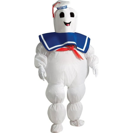 Ghostbusters - Stay Puft Marshmallow Man Inflatable Child Costume - One Size Fits Most Kids