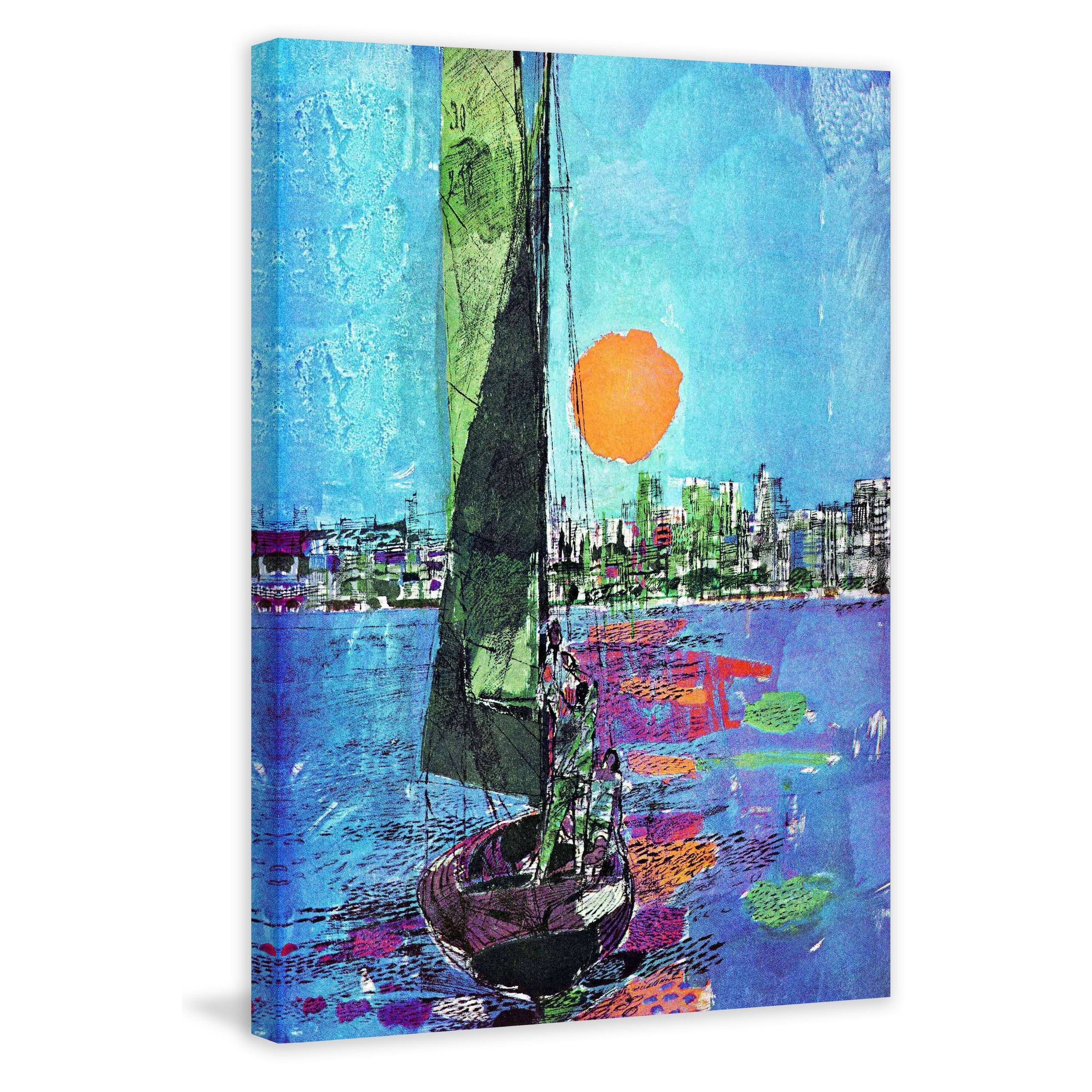 Marmont Hill "Blue Sky" Painting Print on Canvas