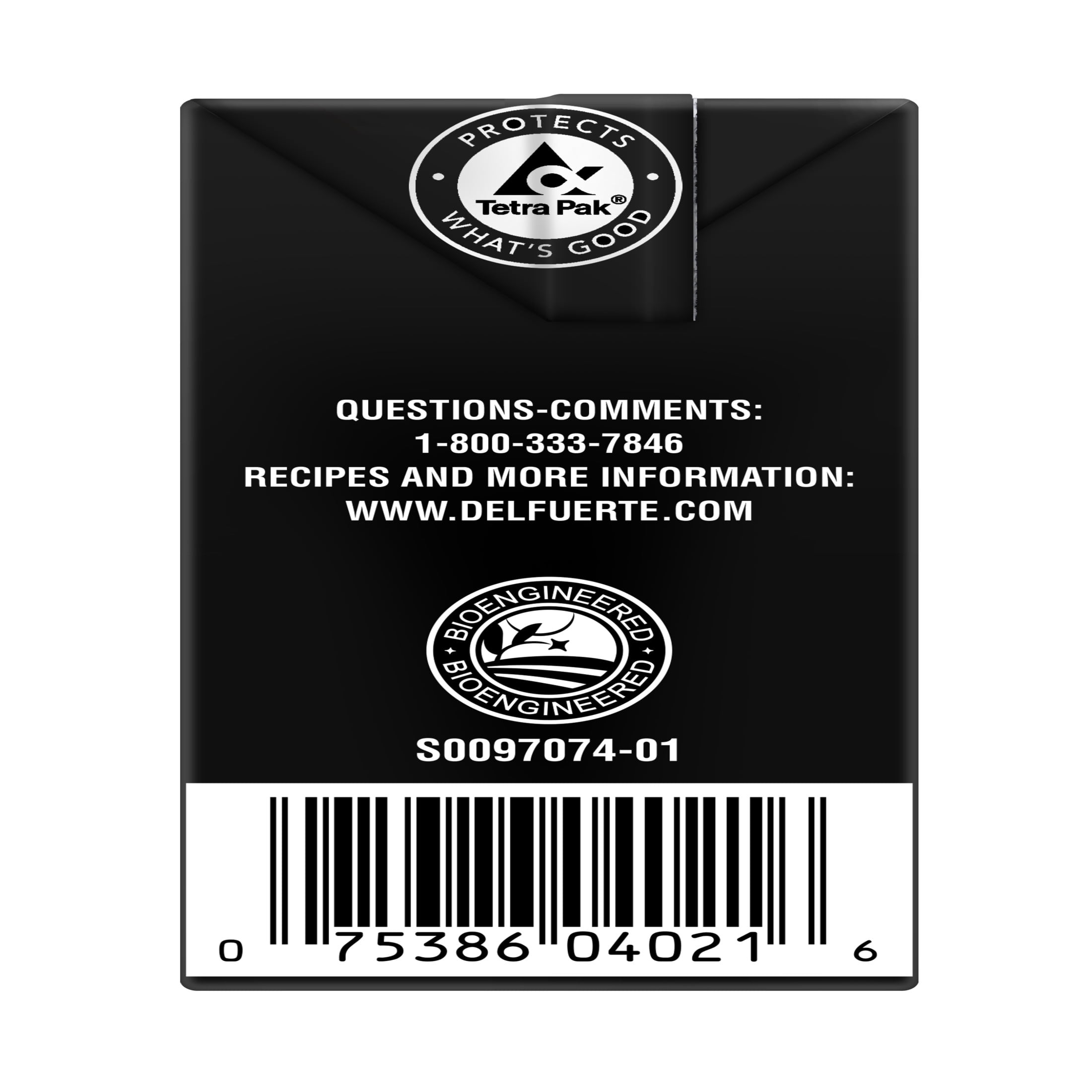DEL FUERTE Seasoned Tomato Sauce, Shelf-Stable, 7.4 oz Plastic Box