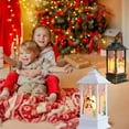 thumbnail image 3 of yeacher Christmas Snow Globe Lantern Hang-ing Lamp LEDs Warm Night Light Batter-y Operated for Home Ornamnet Gifts, 3 of 8