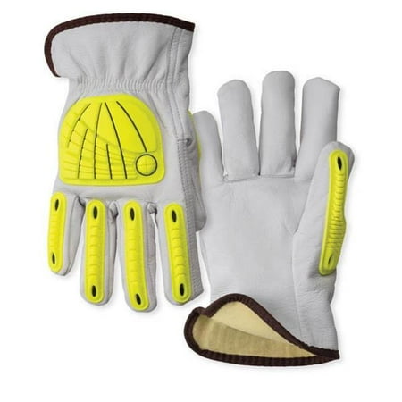 

Wells Lamont 815-I2432M ANSI 3 M Leather Driver Impact Glove with Cut Liner