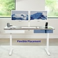 thumbnail image 4 of VIVO White Space Saving 22" Pull Out Under Desk Storage Drawer without Shell, 4 of 9