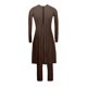 thumbnail image 3 of WILLBEST Traje de Baño de 2 Piezas para Mujer, Traje de Baño de Tres Piezas de Manga Larga Sólido para Mujer, Traje de Baño Completamente Rodeado Por Falda de Protección Solar, 3 of 6