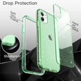 thumbnail image 6 of JETech Glitter Case for iPhone 11, 6.1-Inch, Bling Sparkle Shockproof Phone Bumper Cover, Cute Sparkly for Women and Girls (Green), 6 of 7