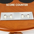 thumbnail image 5 of GSE Games & Sports Expert Corner-Style Floor Stand Billiard Pool Cue Racks with Score Counters. Holds 8 Pool Cue Sticks, 2 Pool Ball Racks, 16 Pool Balls - Oak, 5 of 8