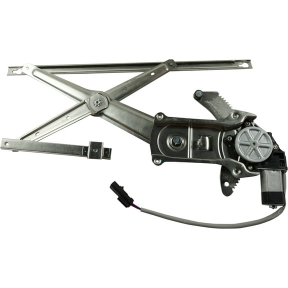 Window Regulator Compatible For 1997-2004 Dodge Dakota Front, Right Passenger Standard Cab Pickup Extended Power With Motor