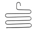 thumbnail image 1 of TopLLC Multi-layer S-shaped Iron Clothing Storage And Hanging, 1 Top Five Ordinary Clothes Hanging, 1 of 2