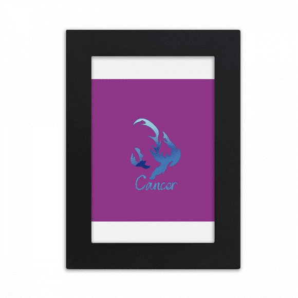 Cancer Designs Icon Art Deco Fashion Desktop Photo Frame Picture Display Art Painting Exhibit