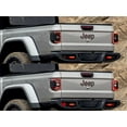 thumbnail image 3 of Rvinyl Tail Light Tint Covers Compatible with Jeep Gladiator 2020-2023 (Rubicon, Mojave, Overland) -, 3 of 10