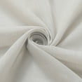 thumbnail image 5 of Polyester Linen Texture Semi-Sheer Grommet Lightweight Curtain Pair(Set of 2), 5 of 12