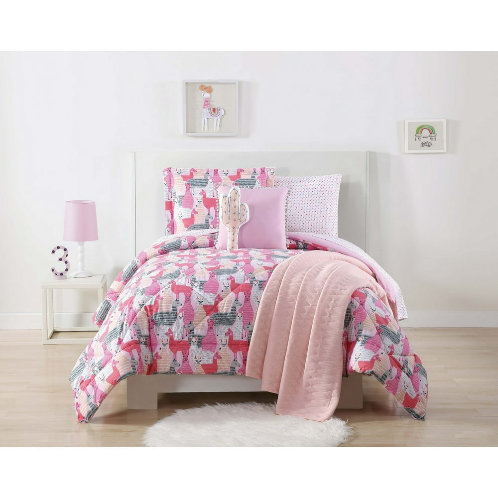 My World Llama Llama Printed Twin XL Comforter Set