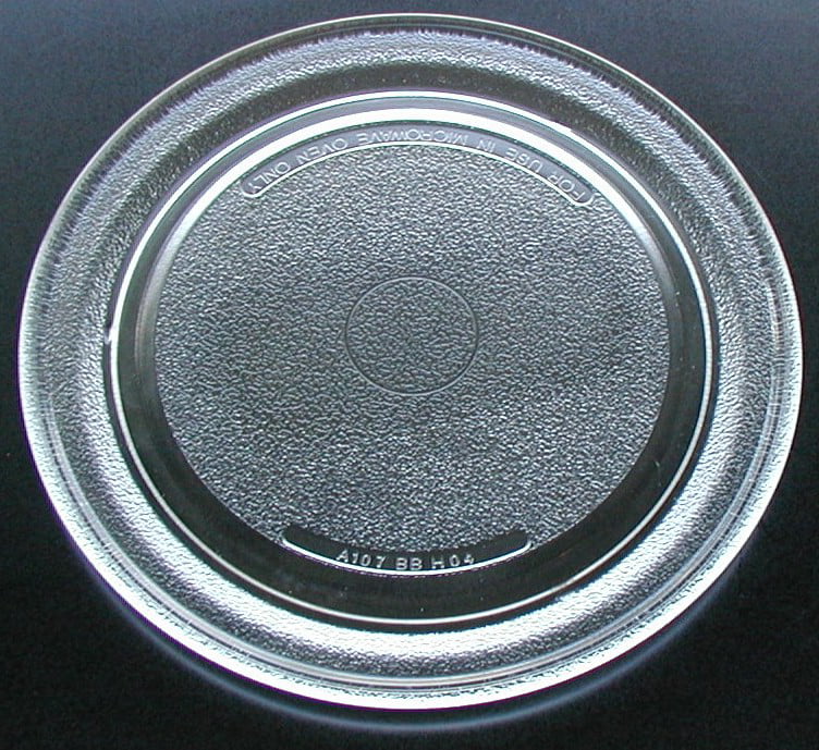 Original Samsung Microwave 255mm Glass Turntable Plate for DE6612S-D/XEU