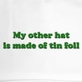 thumbnail image 2 of CafePress - Other Hat Made Of Tin Foil Cap - Adjustable 100% Brushed Unisex Casual Cotton Baseball Cap, Beige, 1, 2 of 2