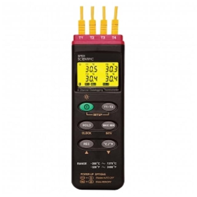 Sper Scientific 4 Channel Datalogging Thermocouple Probe Thermometer