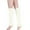 White, variant on TBWNWG Knit Boot Leg Warmers Stockings for Women and Girls Cozy Winter Wear,Sizes One Size