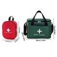 First Aid Bag, Empty Medical Emergency Pouch, Oxford Cloth First Aid ...