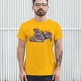 thumbnail image 3 of Tee Hunt Most Days I Wish I was My Cat T-Shirt Dean Russo Kitten Pet Men's Tee, Yellow, Medium, 3 of 5
