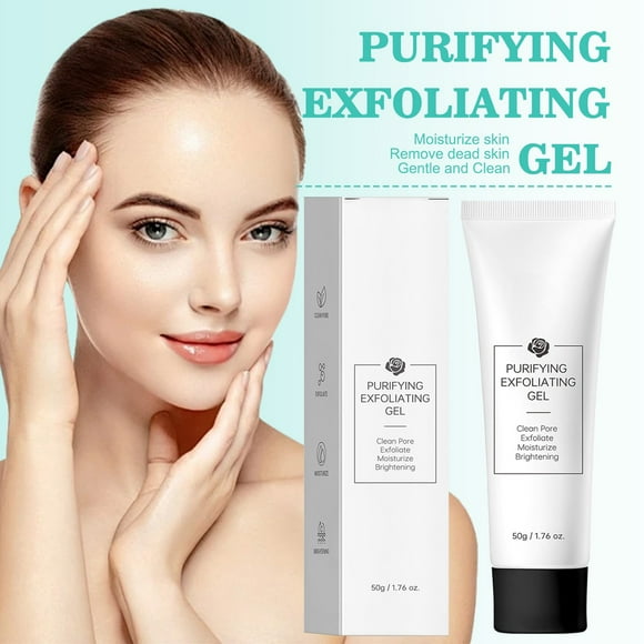 Bagmrteho Exfoliating Gel Skin Gently Cleanses Dime Beauty Men's Lotion Collagen for Face View My Skin Skin ning Soap Moisturizing Korean Makeup Face Remover Star Face
