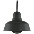 thumbnail image 4 of John Timberland Urban Barn Rustic Industrial Farmhouse Outdoor Wall Light Fixtures Set of 2 Black Metal Gooseneck Arms Downlight 13" Post, 4 of 7