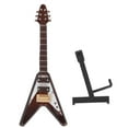 thumbnail image 2 of Mini Guitar Model, Vivid Exquisite Miniature Electric Guitar With Storage Box For Music Lover For Music Room, 2 of 8
