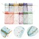 thumbnail image 2 of GOOHOCHY 50 Uds. Bolsas de joyería bolsas transparentes con cordón bolsa de malla para dulces para fiesta de boda, 2 of 7