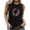 Black, variant on IROINNID Women's Round Neckline Tank Sleeveless 4th Of July Casual Loose Tops
