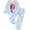2PCS Blue Mermaid, variant on ATAIKU 3-8Y Toddler and Little Girl Pajamas Set Kids Long Sleeve Tee and Pants Mermaid Sleepwear Girls 2-Piece Jammies