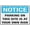 Warning Sign 1, variant on Notice Put Tools Back In Their Proper Place Aluminum Sign - 8"x12", UV Protected, Waterproof, 4 Pre-Drilled Holes - Workshop, Garage, Factory, School Lab