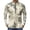 Army Green, variant on Digital Camo Quarter Zip Pullover for Men, Long Sleeve Moisture Wicking Tactical Jersey - Lightweight Quick Dry Outdoor Hiking Athletic Base Layer Top Coffee XXXL