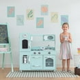 thumbnail image 2 of Teamson Kids Petit Chef Westchester Rétro Ensemble de Cuisine pour Enfants, Menthe, 2 of 10