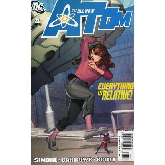 All New Atom, The #4 VF ; DC Comic Book