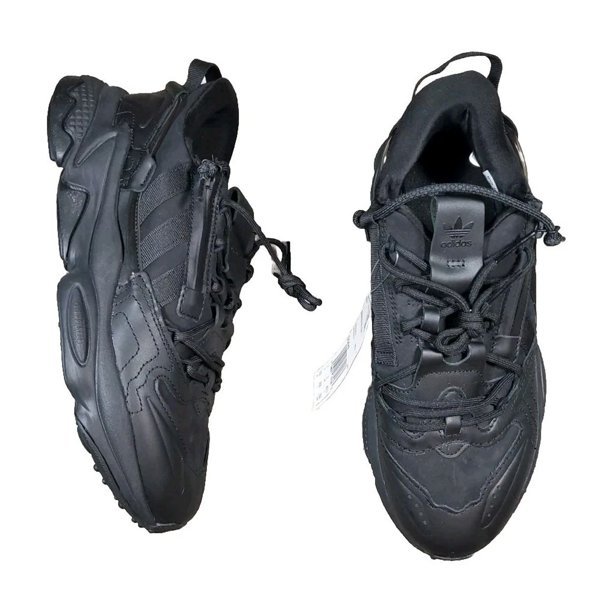 Ad-id-as Originals Ozweego Zip Athletic Shoes Men's Size 7.5 Black New GZ2645