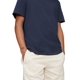 thumbnail image 3 of Remera Calvin Klein para Hombre de Algodón Suave con Cuello Redondo en Azul Zafiro Oscuro, 3 of 4