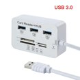thumbnail image 3 of 3 Port USB Multi-In-1 Hub  SD M2 TF Memory Card Reader Aluminum Adapter Hub 3 Port USB  Multi-In-1  Aluminum  Potable  SD M2 TF Memory Card Reader PC Windows 98 Windows 98SE Accessories, 3 of 8