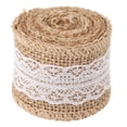 thumbnail image 1 of 10 rollos de rollo de encaje de lino elegante, Material de bricolaje para bodas navideñas, accesorios para manualidades, tipo 5, 1 of 8