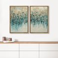 thumbnail image 4 of IDEA4WALL Framed Canvas Print Wall Art Set Blue & Green Pastel Colorful Fragments Abstract Modern Art Bohemian Minimalism Multicolor Wall Decor Artwork for Bedroom, Office - Natural 16"x24"x2, 4 of 5