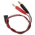 thumbnail image 1 of 4.0 Banana Plug Adapter Cable, For Futaba to 4.0 Banana Adapter Cable High Current Endurance  For Remote Control Car, 1 of 8