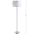 thumbnail image 5 of JONATHAN Y Mia 60.5" Crystal/Metal LED Floor Lamp, Clear/Chrome, JYL1045A, 5 of 7