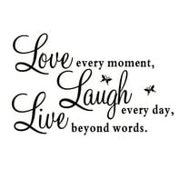 Butterfly Proverbs Print Removable Wall Sticker Decal Mural Art Ornament