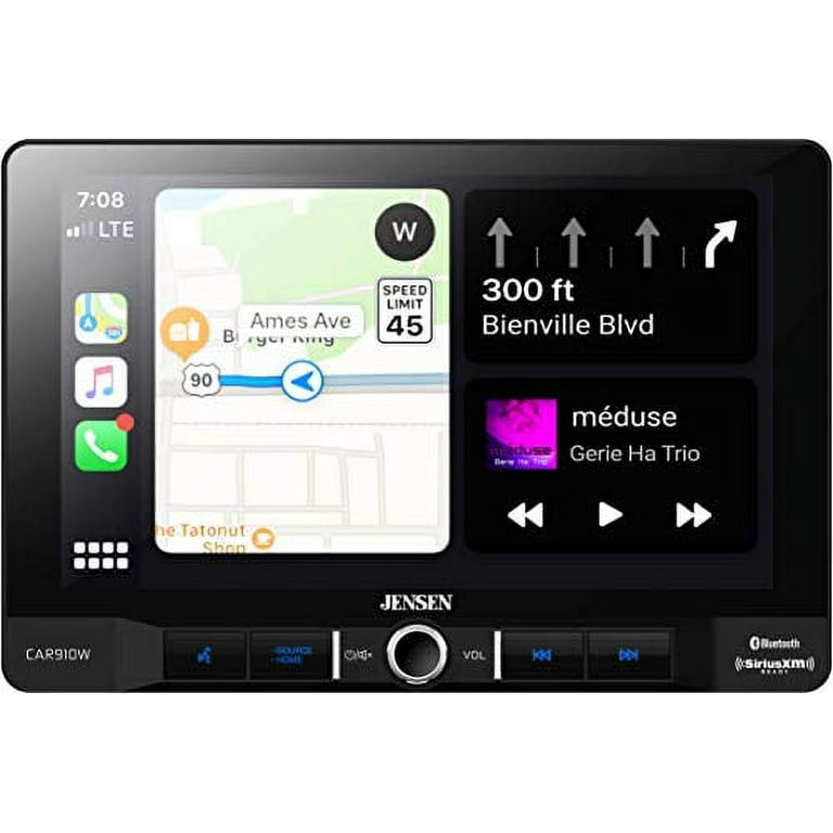 Jensen CAR910W 9 inch Mechless Multimedia Receiver with Wireless