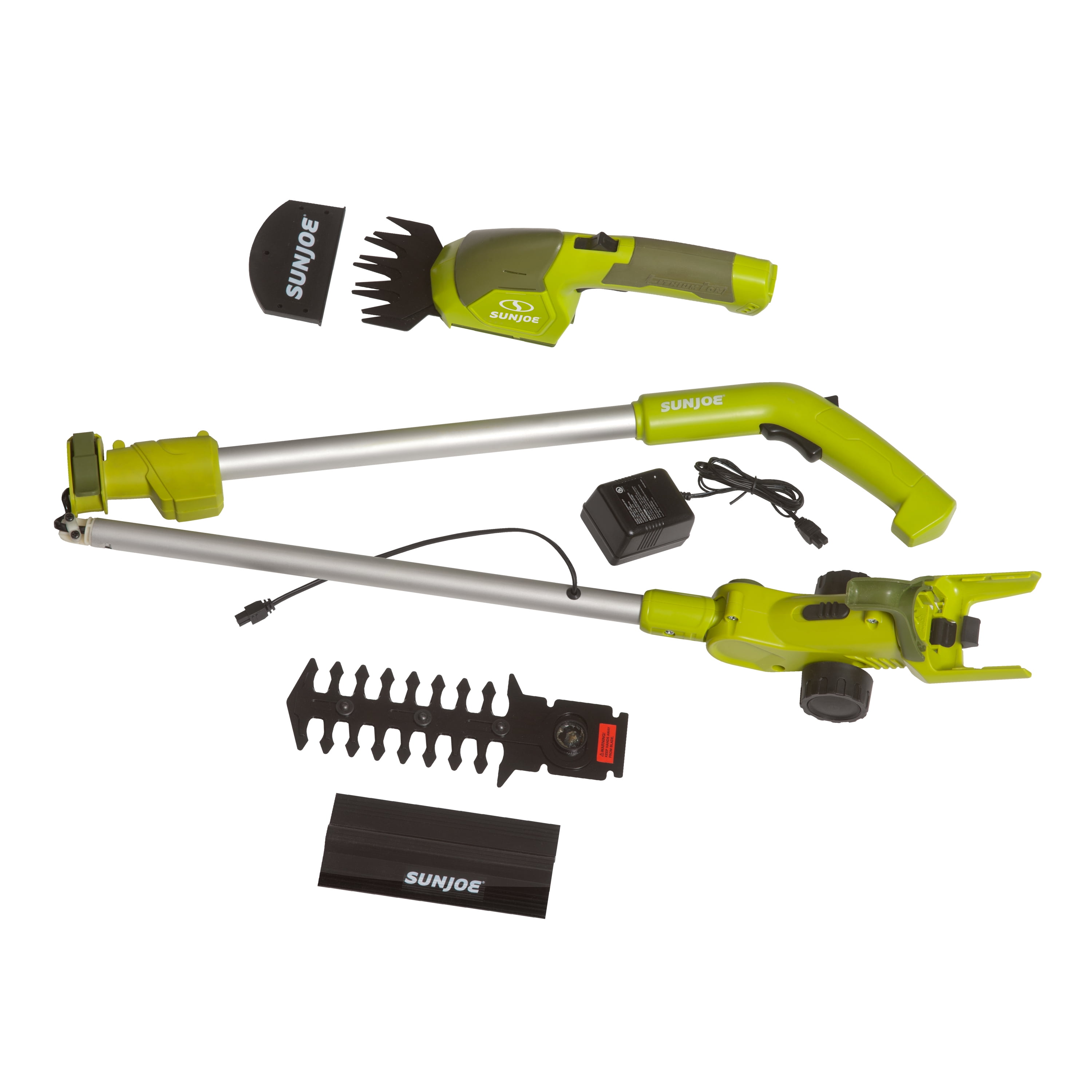 Buy Sun Joe HJ605CC 2in1 Cordless Telescoping Grass Shear + Hedge Trimmer, 7.2 Volt Online at