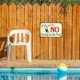 thumbnail image 3 of Letrero de metal para piscina, decoración para piscina, regalos para piscina, decoraciones para exteriores, jardín y verano, 3 of 3