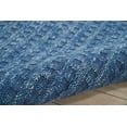 thumbnail image 2 of Nourison Perris Navy 3'9" x 5'9" Area Rug, Solid, Geometric, Easy Clean, Non Shedding, Living Room, Dining Room, Bedroom, Hallway, (4' x 6'), 2 of 5