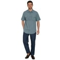 thumbnail image 3 of Turtle Bay New York Men's Short Sleeve Easy Snap Explorer Shirt with Multi-Pockets and Cool Back Mesh, 3 of 7