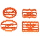 thumbnail image 1 of Moldes para hornear DIY, moldes para cortadores de galletas duraderos para el hogar para hornear galletasFoodAndBeverage Fyydes Descripción de la referencia, 1 of 6