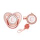 thumbnail image 1 of Xihbxyly Chupete con Brillo, Clip Personalizable con Inicial de Letra, Tetina con Brillantes Diamantes de Imitación, Ideal para Bautizos, Bodas y Fiestas, Regalo Único para Bebés Especiales. Requiere, 1 of 5