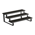 thumbnail image 3 of Lipstore Plant Stand Decorative Organizer Flower Pot Stand for Countertop Office Home Black Three Layer, 3 of 8
