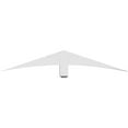 thumbnail image 4 of 60"W x 10"H x 4"D x 4"F, 4/12 Pitch, Davenport Architectural Grade PVC Gable Bracket, 4 of 8