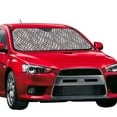 thumbnail image 2 of Kdxio Black White Stripes Print Front Windshield Sun Shade,Folding Auto Sunshade for Car Truck SUV-Small, 2 of 7